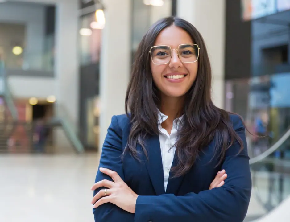 chica de negocios