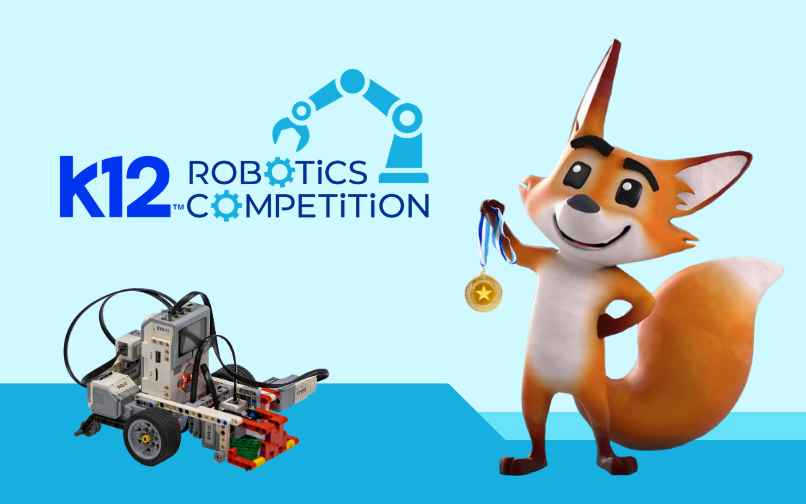 Cartel de la Competición de Robótica K12